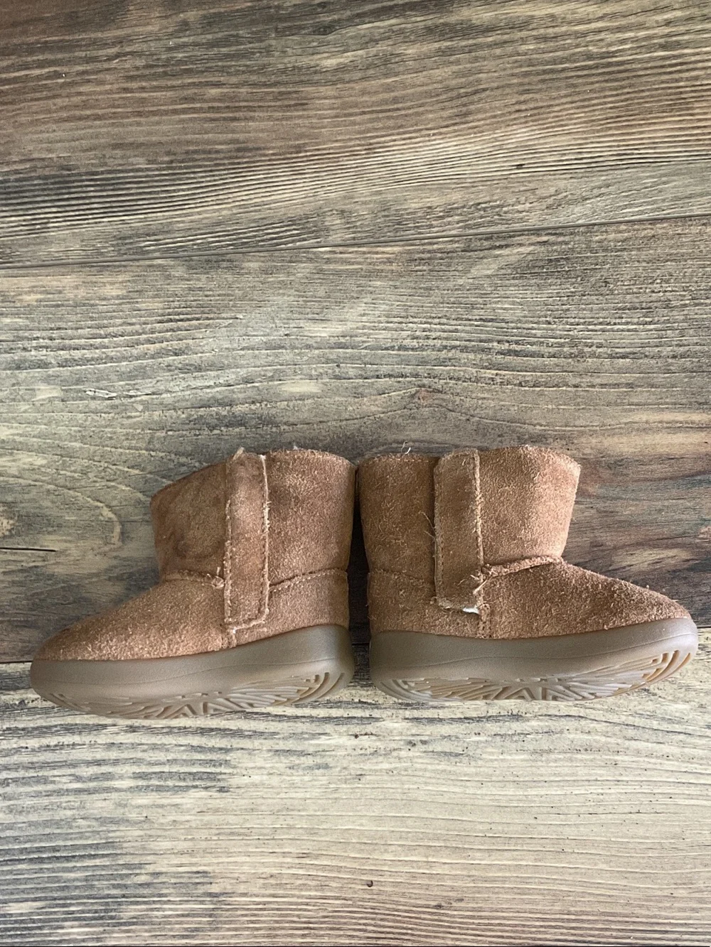 UGG Toddlers' Keelan Suede Shearling Sheepskin Boots 10960891